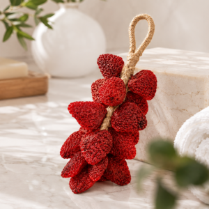 Strawberry Handmade Glycerin Soap Bunch